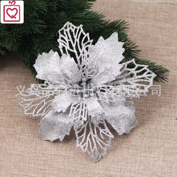 Hoa kim tuyến lá nhọn trang trí 16cm