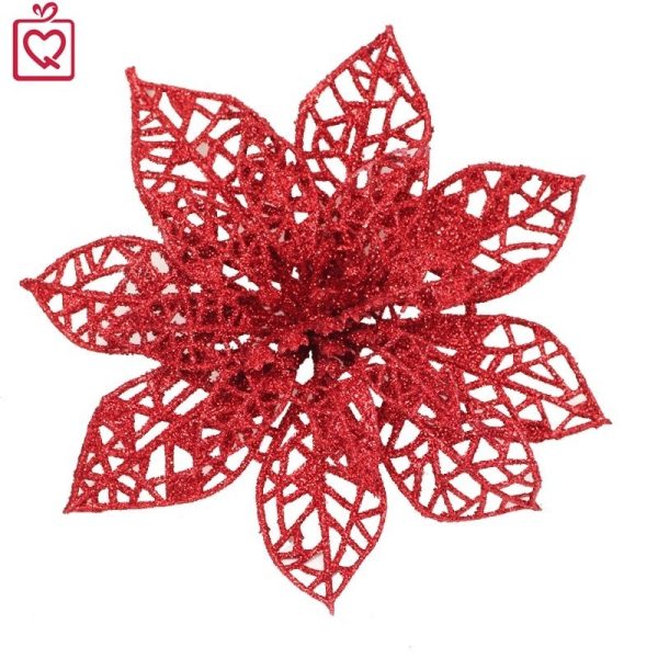 Hoa kim tuyến lá nhọn trang trí 16cm
