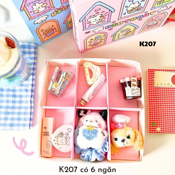 Hộp quà bí ẩn nhiều ngăn 5–12 ô