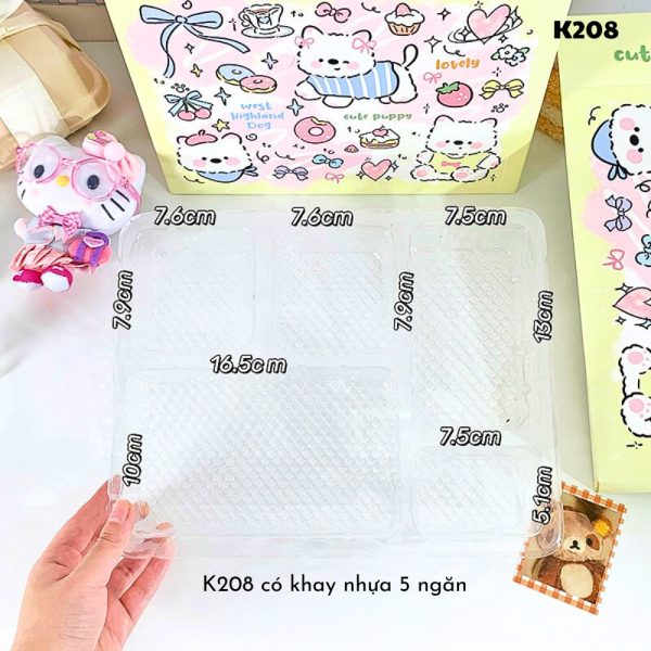 Hộp quà bí ẩn nhiều ngăn 5–12 ô