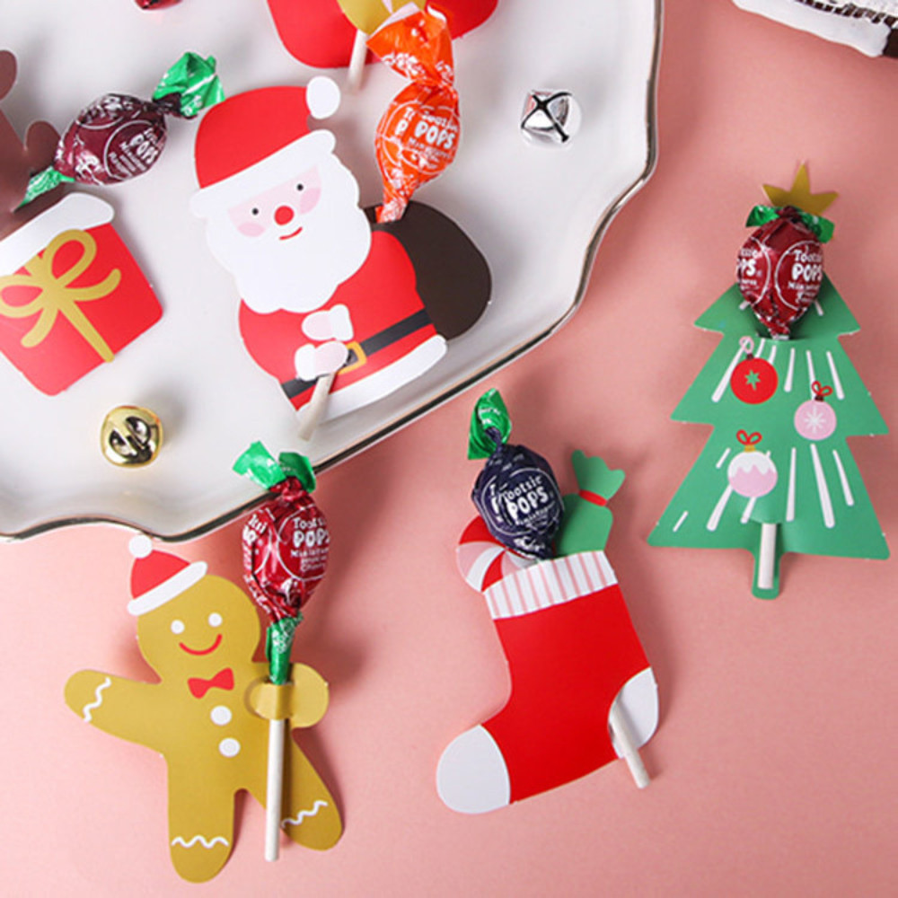 Kẹo gậy Giáng sinh Candy Cane 13cm (hộp 12, set 30 mini)