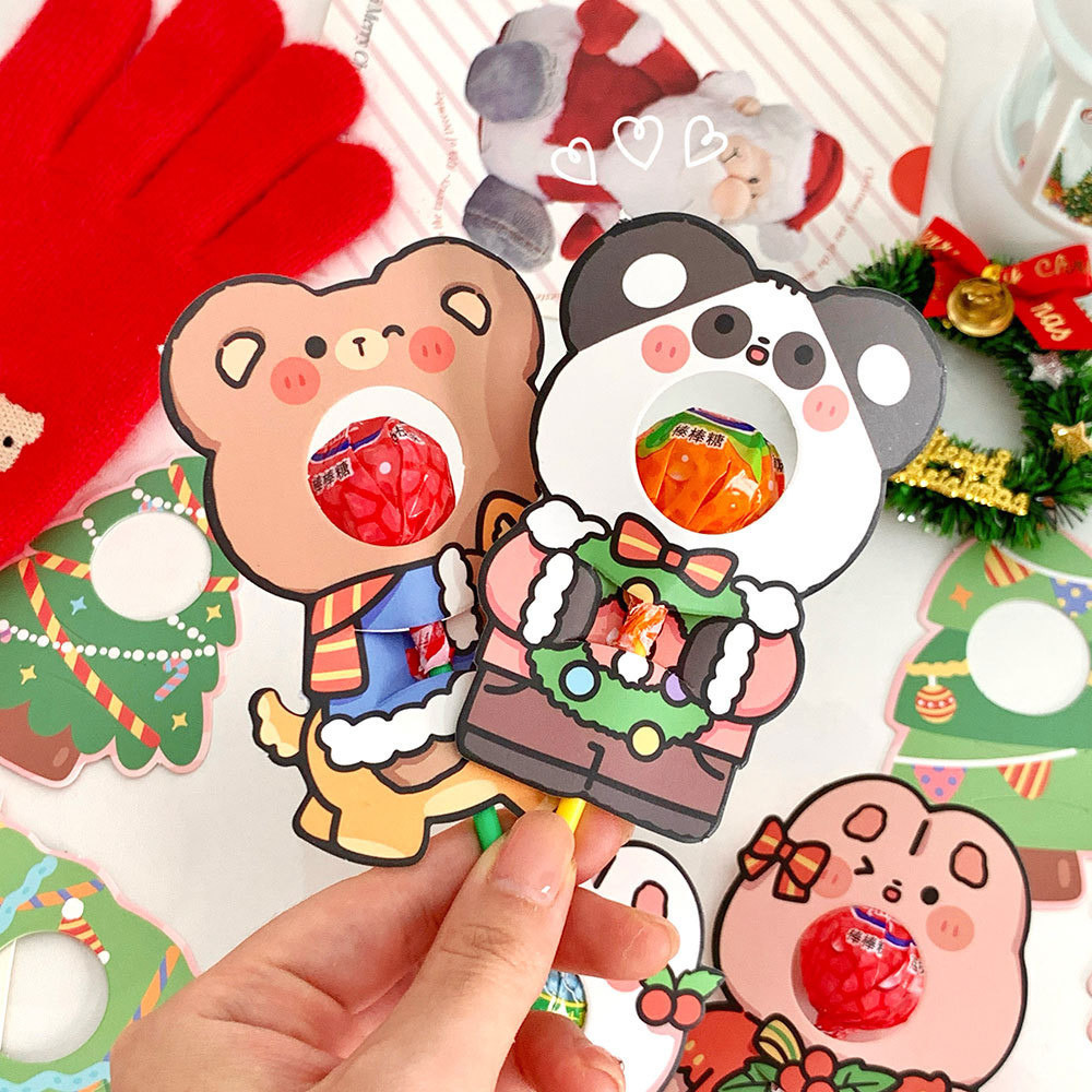 Kẹo gậy Giáng sinh Candy Cane 13cm (hộp 12, set 30 mini)