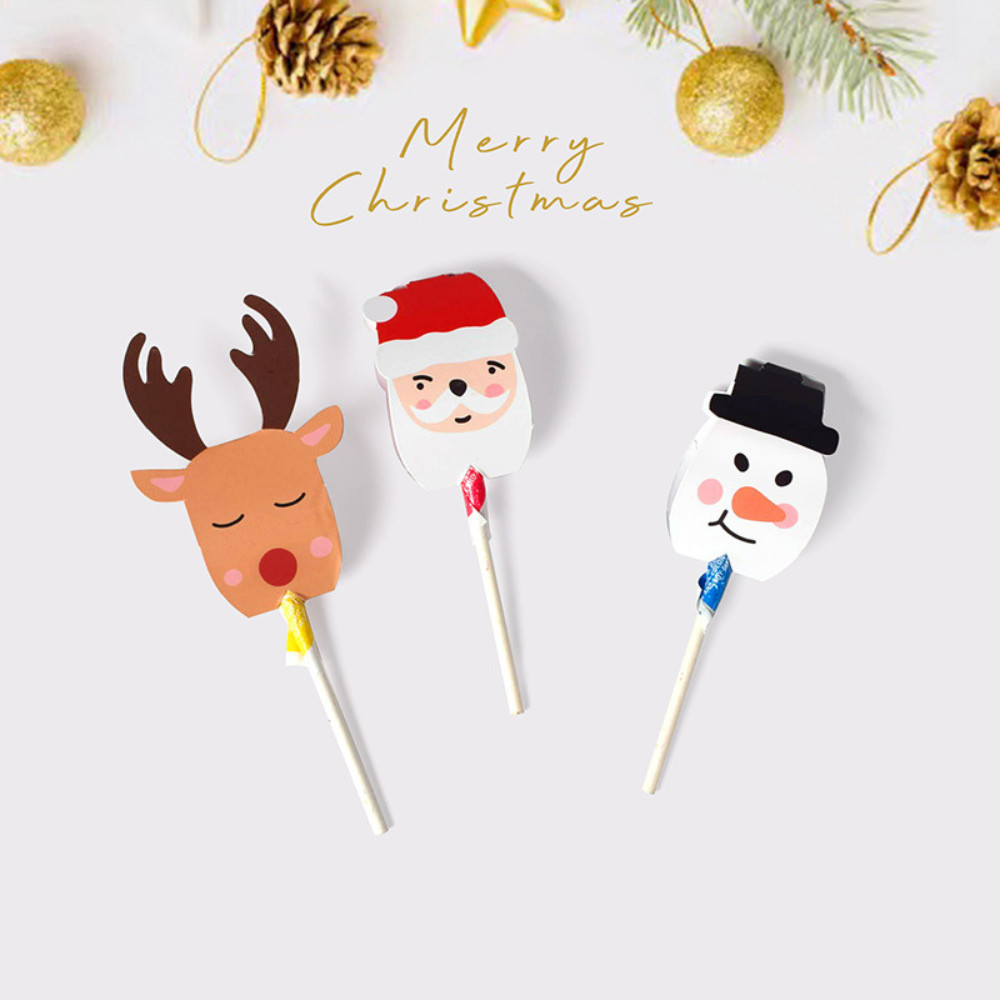 Kẹo gậy Giáng sinh Candy Cane 13cm (hộp 12, set 30 mini)