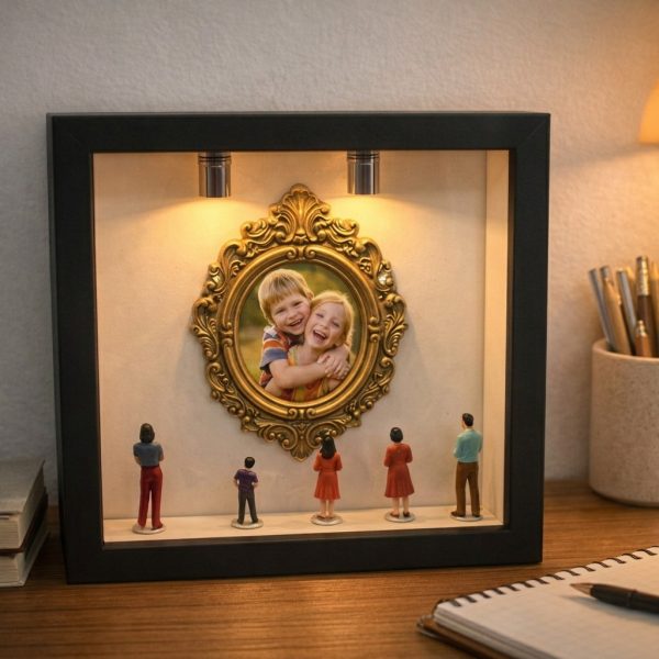 Khung tranh Bảo tàng tình yêu DIY