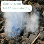 Túi 50 cái 10–17cm - Xanh dương