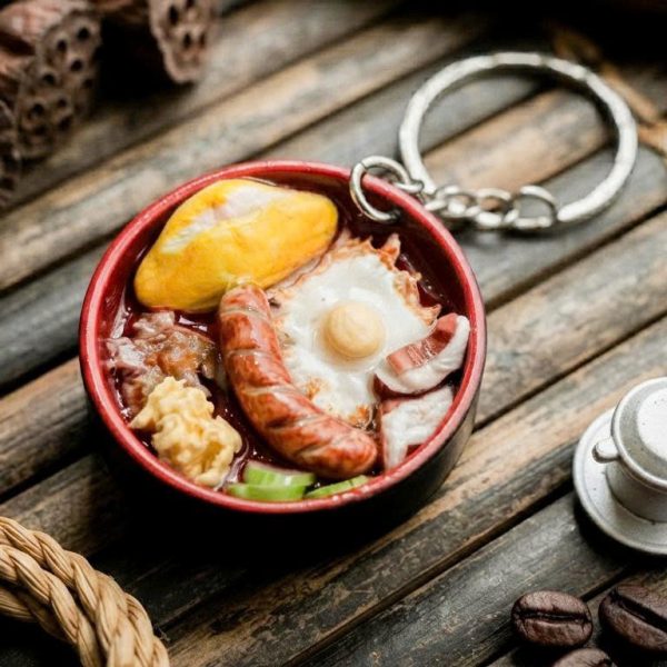 Mô hình món ăn Việt Nam BL213: móc khóa, nam châm