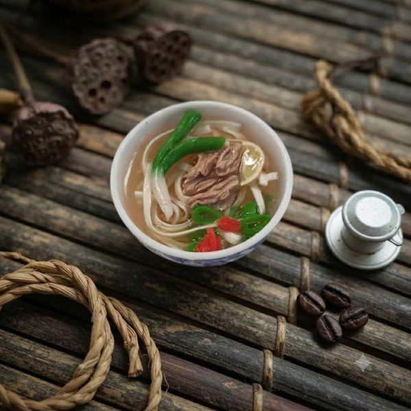 Mô hình món ăn Việt Nam BL213: móc khóa, nam châm