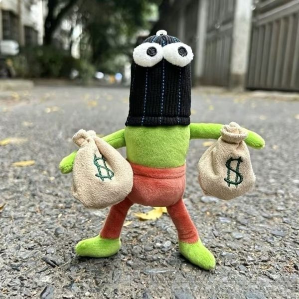 Móc khóa thú bông hoạt hình: SpongeBob, Kitty, Chihuahua