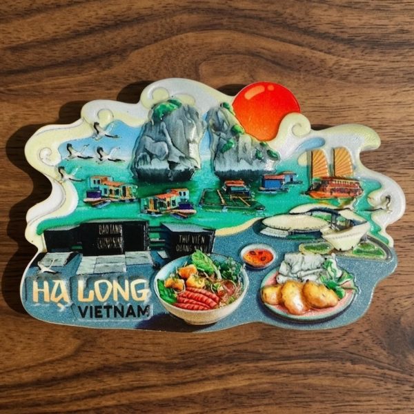 Nam châm tủ lạnh 3D địa danh Việt Nam - Hạ Long