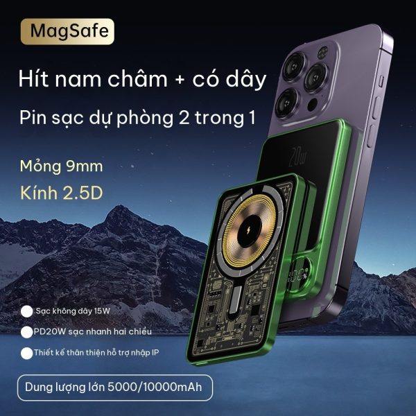 Phụ kiện sạc: cáp ngắn móc treo BL142, sạc dự phòng MagSafe BL146