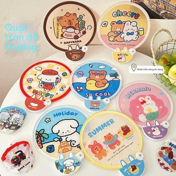 Quạt gấp gọn Hàn Quốc Q08