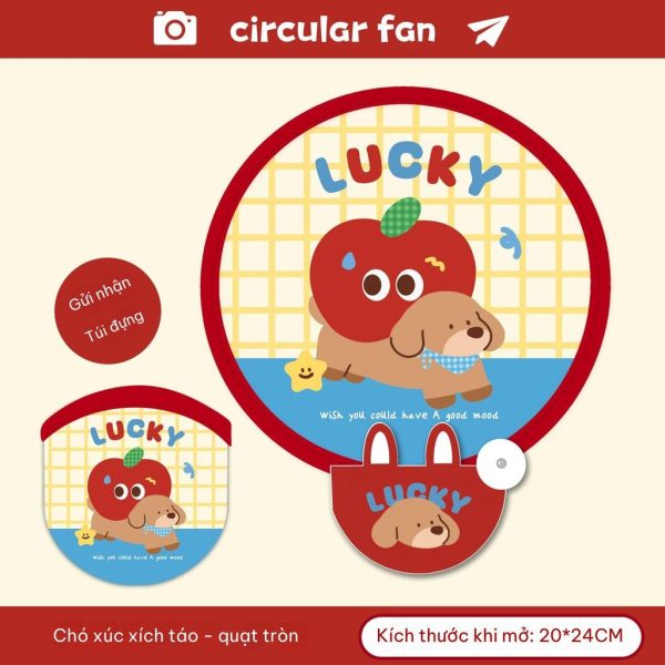 Quạt gấp gọn Hàn Quốc Q08