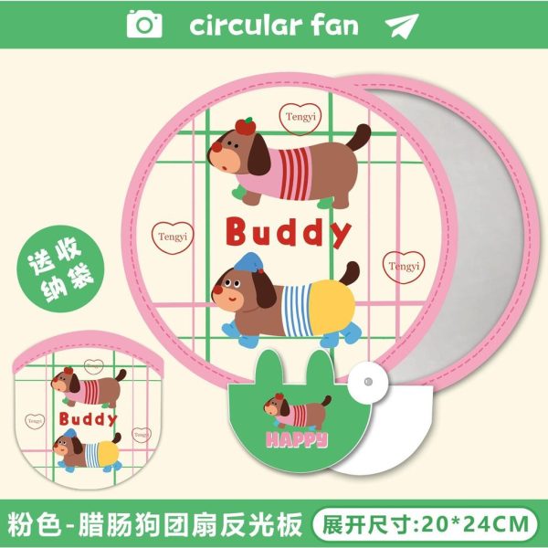 Quạt gấp gọn Hàn Quốc Q08 - Buddy