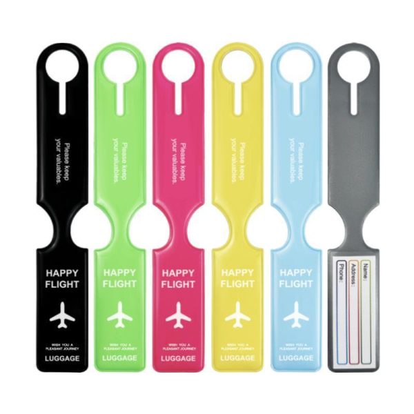 Tag vali, thẻ hành lý nhiều mẫu - Happy Flight K245