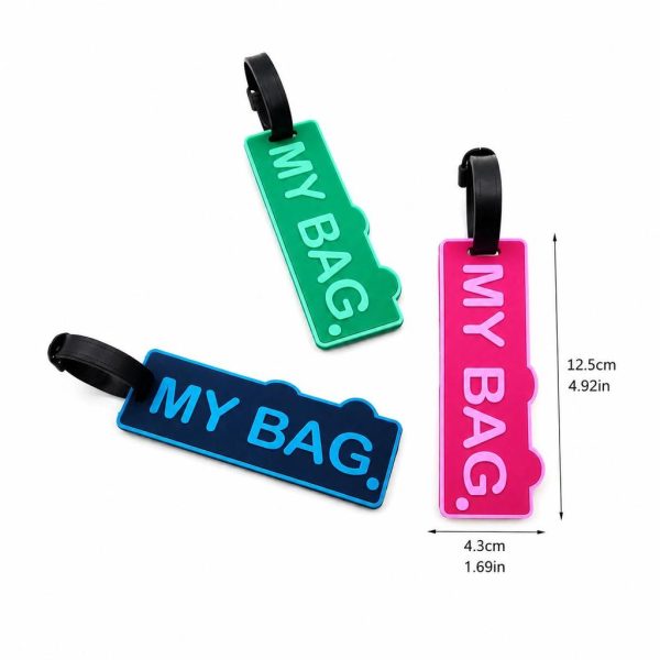 Tag vali, thẻ hành lý nhiều mẫu - Chống nước K246 - My bag