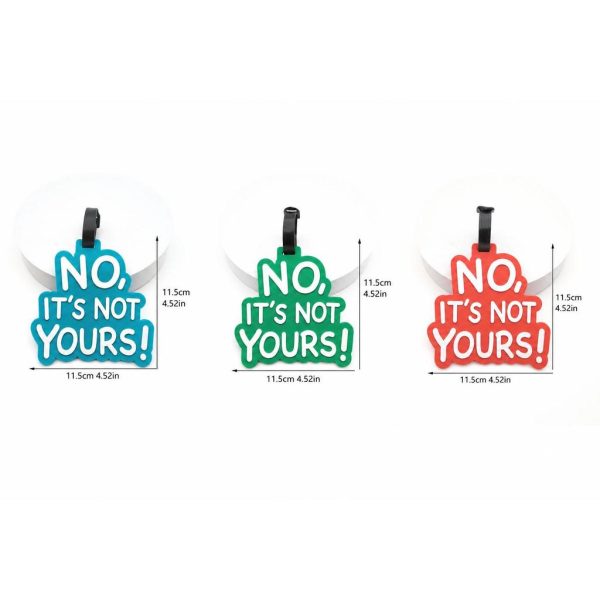 Tag vali, thẻ hành lý nhiều mẫu - Chống nước K246 - No