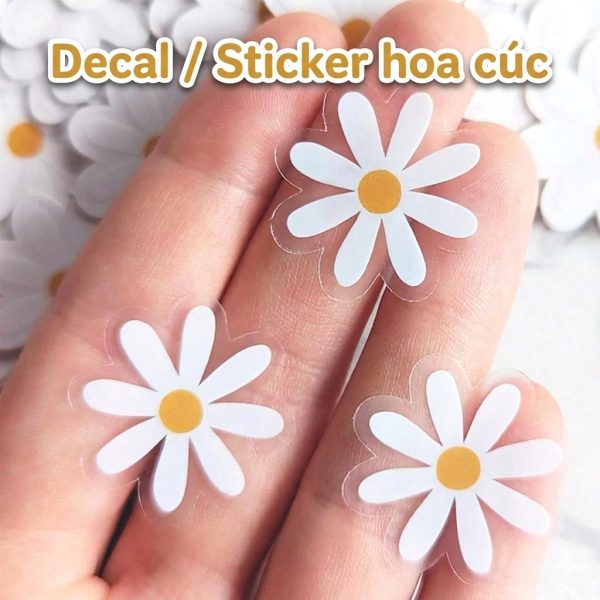 Tem dán hoa cúc, Thank you nhiều mẫu TE84, TE86, TE87