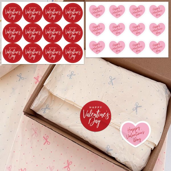 Tem dán Valentine, Thank you hồng TE78, TE80, TE81