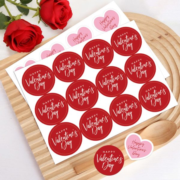 Tem dán Valentine, Thank you hồng TE78, TE80, TE81