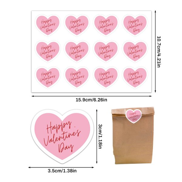 Tem dán Valentine, Thank you hồng TE78, TE80, TE81 - TE81 - Hồng