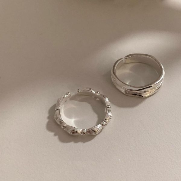 Trang sức bạc Hàn Quốc: nhẫn, vòng cổ, bông tai
