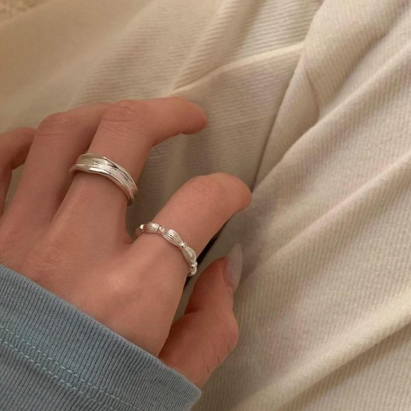 Trang sức bạc Hàn Quốc: nhẫn, vòng cổ, bông tai