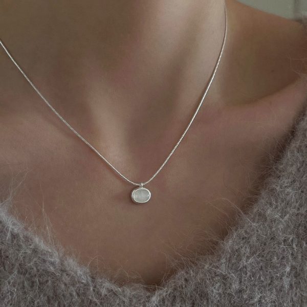 Trang sức bạc Hàn Quốc: nhẫn, vòng cổ, bông tai - Vòng cổ TS07 - XL2917