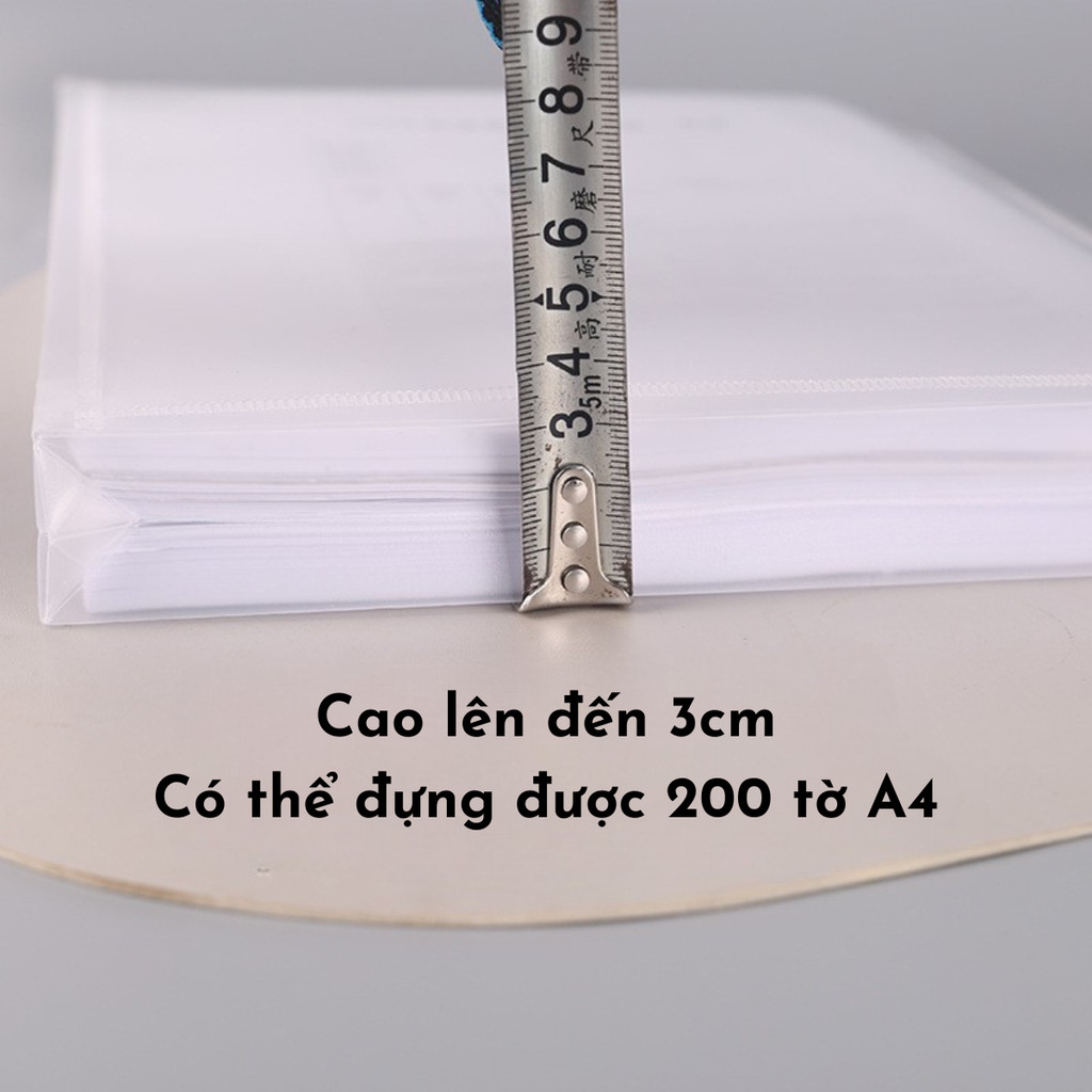 Túi zip đựng tài liệu trong suốt nhiều mẫu