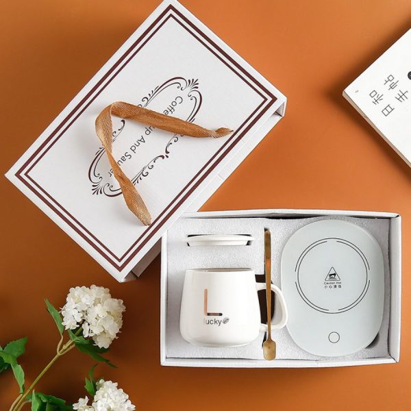 Bộ cốc sứ kèm đế hâm nóng