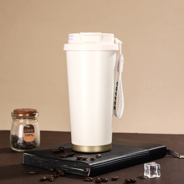 Cốc giữ nhiệt inox 530ml màu basic (Khắc theo yêu cầu)