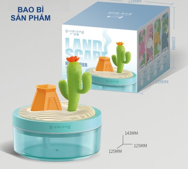 Máy phun sương tạo độ ẩm hình thiên nhiên BL164