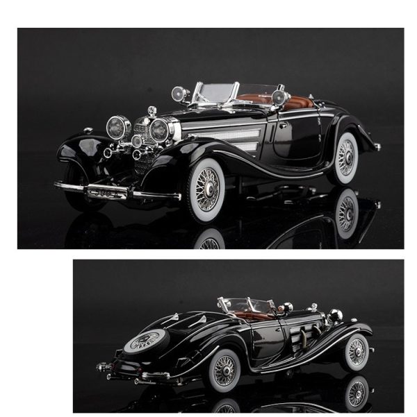 Mô Hình Xe Mercedes-Benz 500K Cổ Điển Tỷ Lệ 1:24