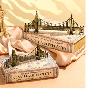 Mô hình cầu vàng NY Golden Gate kim loại BL83