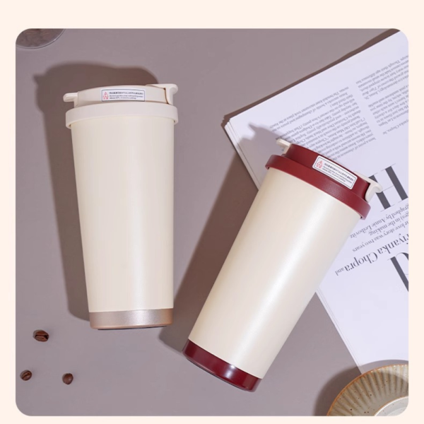 Cốc giữ nhiệt inox 530ml màu basic (Khắc theo yêu cầu)