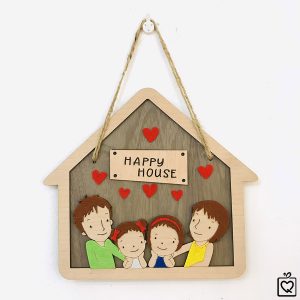 Biển treo cửa ngôi nhà hạnh phúc