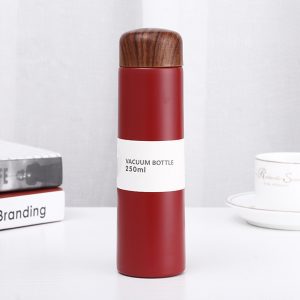 Bình giữ nhiệt nắp vân gỗ 250ml