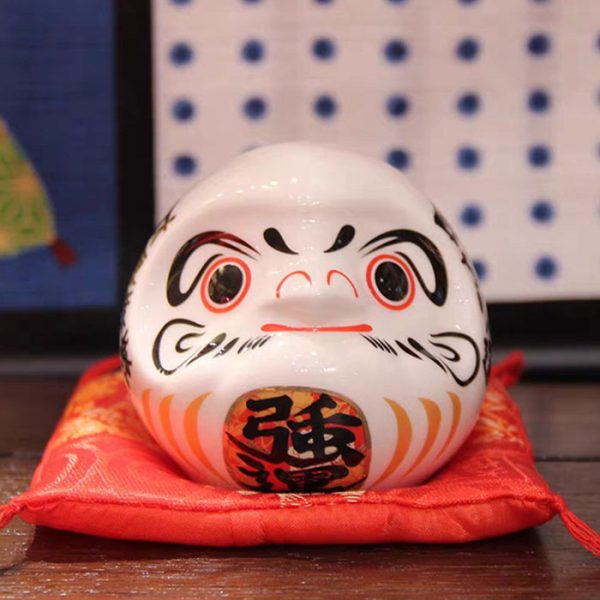 Búp bê may mắn Nhật Bản Daruma 8cm