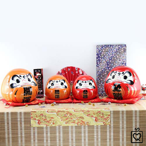 Búp bê may mắn Nhật Bản Daruma -18cm - 25cm