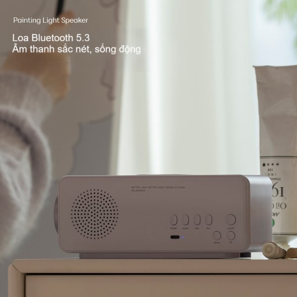 Đèn ngủ bluetooth sạc điện thoại không dây phong cảnh thiên nhiên BL132