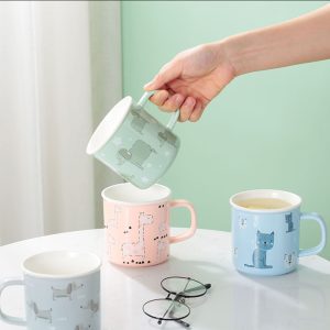 Cốc sứ thú cưng ngộ nghĩnh
