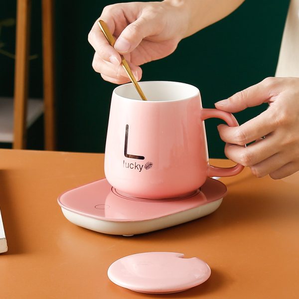 Bộ cốc sứ kèm đế hâm nóng