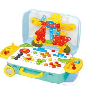 Quà tặng đồ chơi lắp ghép ốc vít cho bé trai 258 món