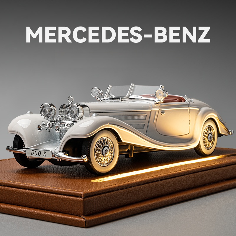 Mô Hình Xe Mercedes-Benz 500K Cổ Điển Tỷ Lệ 1:24