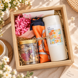 Set quà tặng phụ nữ 8/3 Luvgift Flower's breath Luv340