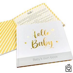 Sổ nhật ký cho bé Hello Baby - Lưu giữ những khoảnh khắc đầu đời đáng nhớ