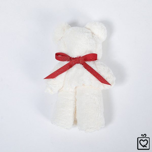 Khăn mặt gấp hình gấu teddy dễ thương