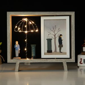 Khung ảnh 2 in 1 cây đèn led độc đáo