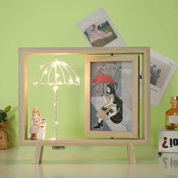 Khung ảnh 2 in 1 cây đèn led độc đáo