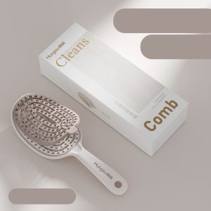 Lược chải tóc tự làm sạch có đệm khí mát xa da đầu