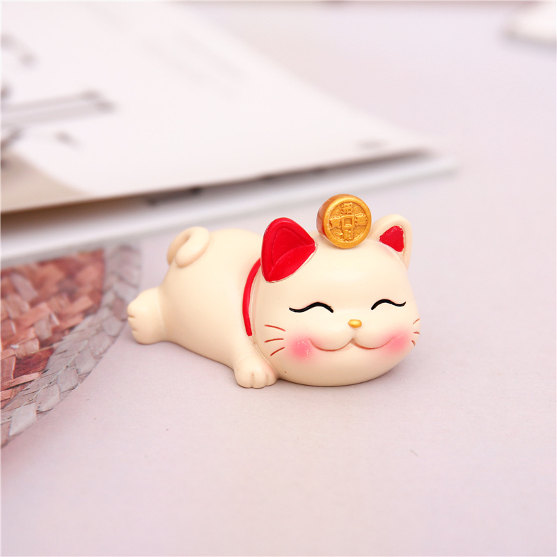 Mèo thần tài mini Hạnh phúc viên mãn